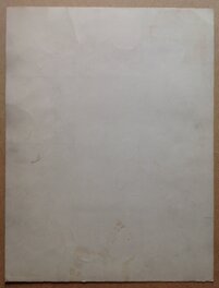 Le verso de la planche originale 4 du Rancho 35 au format entier de 25 X 33 Cm Le verso de la planche originale 4 du Rancho 35 au format entier de 25 X 33 Cm
