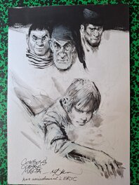 René Follet - Steve Séverin  n°9 - Original Illustration