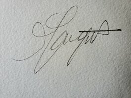 Signature au dos Signature au dos
