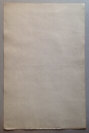 Le verso de la planche originale du BB 77 Le verso de la planche originale du BB 77