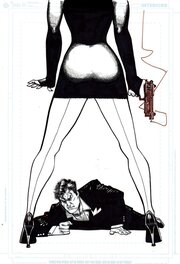 Howard Chaykin - Bang! Tango #6 Cover (2009) Original Art - Original Cover