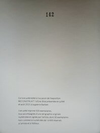 Exemplaire 142/500 Exemplaire 142/500