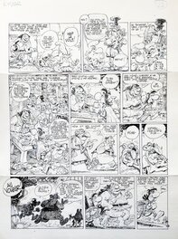 Philippe Bercovici - Kostar Le magnifique (planche 23) - Planche originale