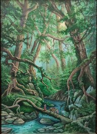 Florence Magnin - " La Forêt d'Arden " - Illustration originale