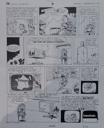 Pierre Seron - Les petits hommes au Brontoxique - Comic Strip
