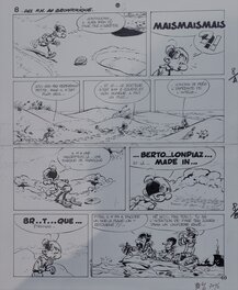 Pierre Seron - Les petits hommes au Brontoxique - Comic Strip