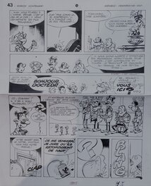 Pierre Seron - Les petits hommes au Brontoxique - Comic Strip