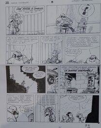 Pierre Seron - Les petits hommes au Brontoxique - Comic Strip