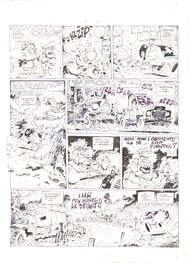 Philippe Bercovici - Philippe Bercovici - Planche Testar le robot - Comic Strip