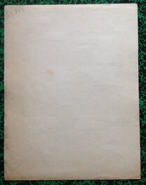 Le verso de la planche originale 1 du Cap'tain PAF 9 avec ce chiffre en haut de 89863 = je ne sais pas a quoi cela correspond ? .....