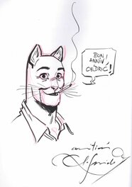 Juanjo Guarnido - Dédicace Blacksad, Tome 7 - Original Illustration