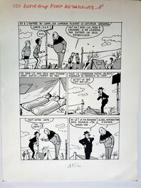 Pierre Lacroix - LES JUMEAUX FONT DU CAMPING - Planche originale