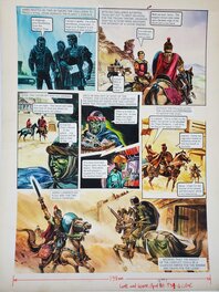 Gerry Wood - THE TRIGAN EMPIRE  THE CHALLENGE   couleur directe - Planche originale