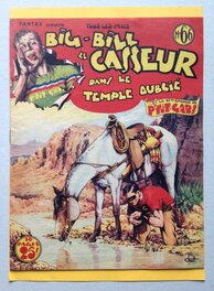 Le Rc Big Bill Le Casseur N°66 de Mars 1952 .... avec cette incroyable Couverture du Maître CHOTT !!