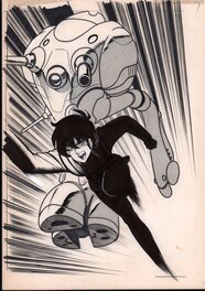 Jun Masuda - Super Dimension Fortress Macross (Robotech) - Planche originale