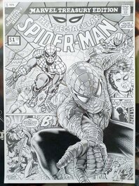 Philippe Kirsch - The SPECTACULAR SPIDER-MAN - Original Illustration