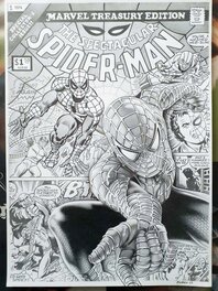 KIRSCH - The SPECTACULAR SPIDER-MAN - Illustration originale