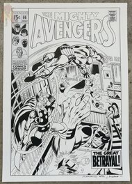 Michael Maikowsky - Avengers 66 (Recréation d'après John Buscema) - Couverture originale