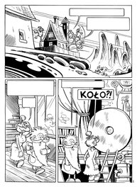 Wojtek Olszówka - Big ZNIK -  Aventures du professeur Nerwosolek / Przygody Profesorka Nerwosolka Page 1 - Comic Strip