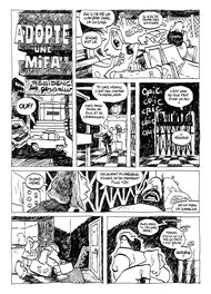 Cyrille Pomès - Cyrille Pomès - Adopte une Mifa page 1 Spirou n°4451 - Comic Strip