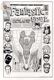 Fantastic Four 54 (Recréation d'après Jack Kirby)