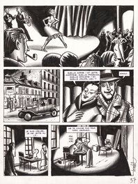 Loustal - Simenon l'Ostrogoth - planche 37 - Comic Strip