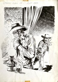Mitton - Tex Willer - Spécial Rodeo 63 -couverture originale - comic art d