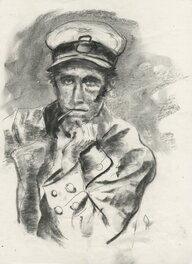George Pratt - Hommage à Corto Maltèse - Original Illustration