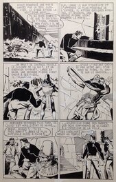 Comic Strip - Rémy Bordelet RÉMY Black Boy (Fantax Fils) Planche Originale 40 Encre de Chine ,Atelier Chott petit format Rancho Special 1958