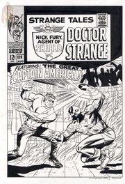 Michael Maikowsky - Strange Tales 159 (Recréation d'après Jim Steranko) - Couverture originale