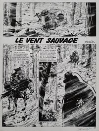 Derib - Buddy Longway - Tome 13 - Le Vent Sauvage - Page Titre - Comic Strip