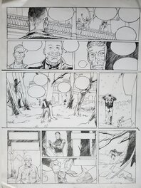 Laurent Hirn - LE POUVOIR DES INNOCENTS T5 SERGENT LOGAN - Planche originale