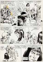 Planche originale - Marvel Super Special - Le temple de l'idole d'or - T9 p.21