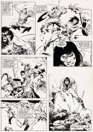 John Buscema - Marvel Super Special - Le temple de l'idole d'or - T9 p.20 - Planche originale