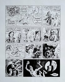 Nicolas Dumontheuil - Big Foot #2 pg 31 - La Famille Compliquée * Futuropolis - Comic Strip