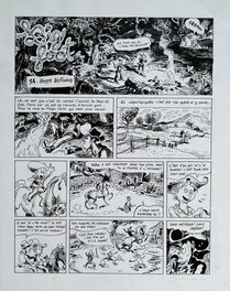 Nicolas Dumontheuil - Big Foot #2 pg42 - Happy Birthday (34) * Futuropolis - Planche originale