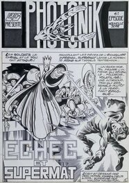 Jean-Yves Mitton - Page de Titre - Photonik - Echec et Supermat - Spidey - LUG - Comic Strip