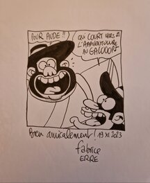 Dédicace de Erre dans Z comme Don Diego tome 1