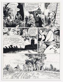 Planche originale - Hermann - Les Tours de Bois Maury - T.3, pl.17