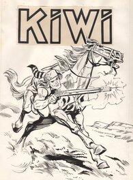 Leone Cimpellin - Couverture KIWI 160 - 1968 - Original Cover