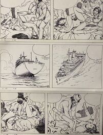 Milo Manara - Le Declic(Il Gioco) - Planche originale