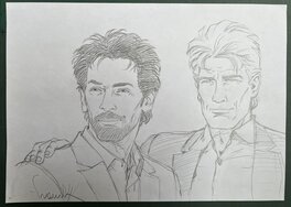 Philippe Francq - Crayonné LARGO WINCH & TOMER SISLEY - Original art