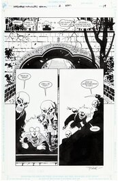 Tim Sale - Batman: Madness A Legends of the Dark Knight Halloween Special pg #19 - Comic Strip