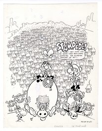 Peter De Wit - Stampede! - Couverture originale