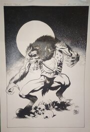 Rafael Vargas - werewolf/loup-garou - Illustration originale
