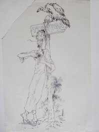 Jean-Denis Pendanx - LES CORRUPTIBLES   T2 ZIG ZAG - Original Illustration