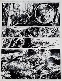 Planche originale - Vance - RAMIRO T8 "Les Otages" Planche 24