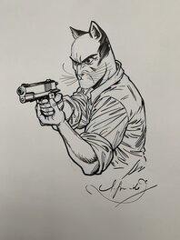 Juanjo Guarnido - Blacksad - Illustration originale