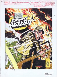 Alex Toth - Johnny Hazard #2 Cover by Alex Toth for Dragon Lady Press - Original Cover