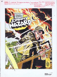 Johnny Hazard #2 Cover by Alex Toth for Dragon Lady Press Comic Art